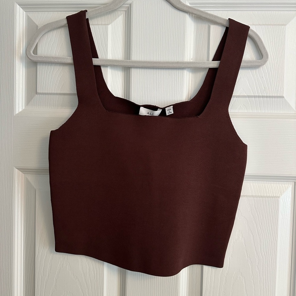 ALC Brown Crop Top